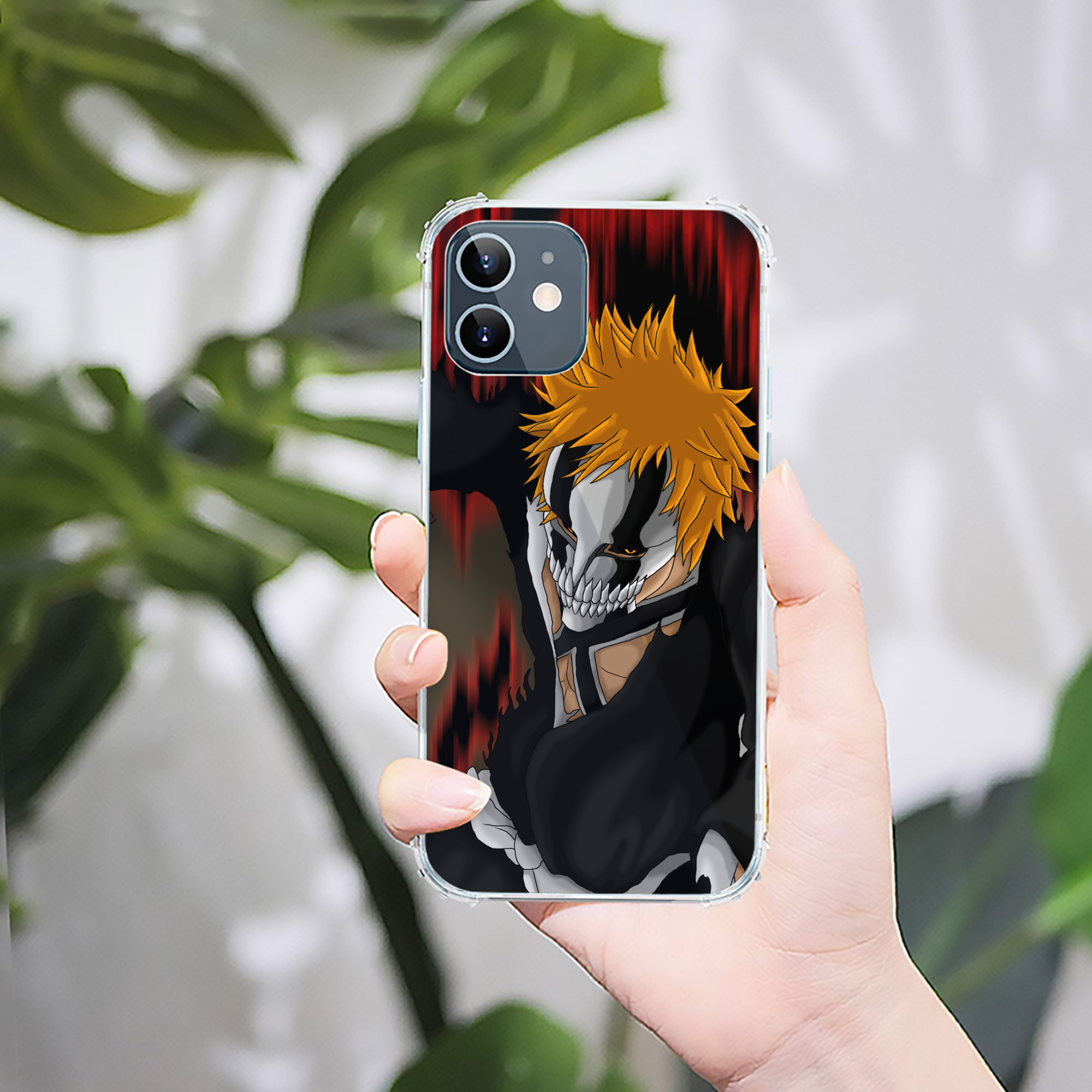 （画像用） ブリーチ BLEACH 【iPhone 12シリーズ対応】透明スマホケース（クリアソフトケース）